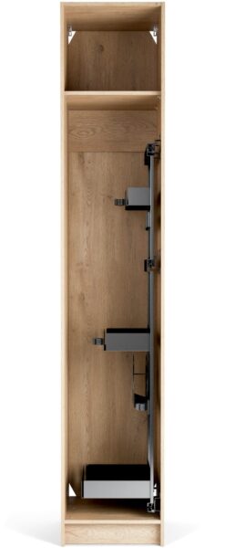 Odprta gospodinjska omara Stor s cargo košaro 46 x 240 cm
