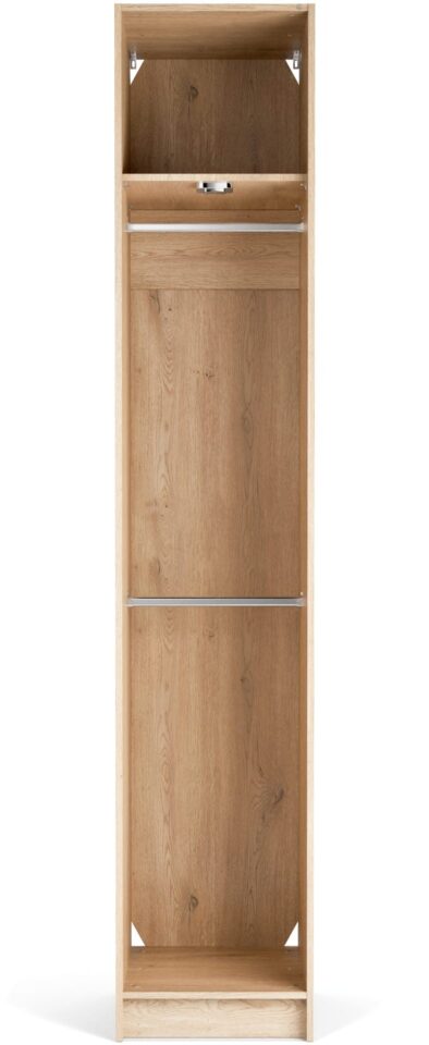 Odprta ozka garderobna omara Stor 46 x 240 cm, notranja oprema Easy