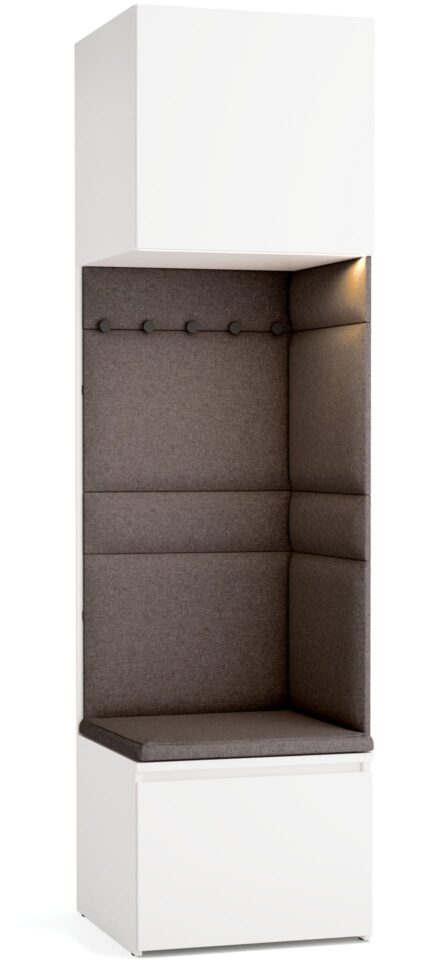 Paket Maxi grafit omare z nišo Stor 225 cm
