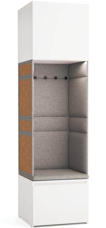 Paket Maxi PLUS bež omare z nišo Stor 225 cm
