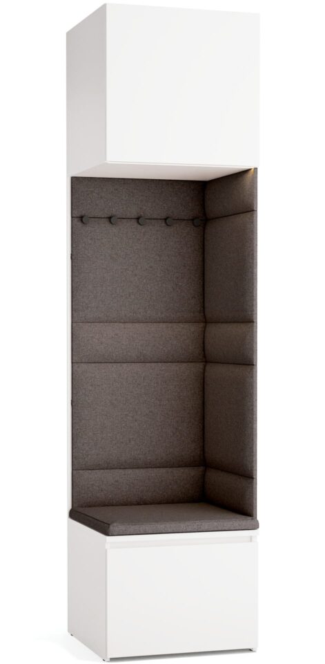 Paket Maxi grafit omare z nišo Stor 240 cm