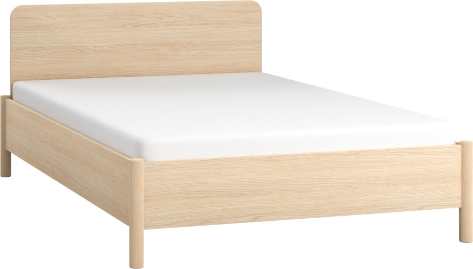 Postelja OMM 140 x 200 z ravnim vzglavjem