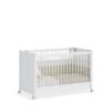 Otroška posteljica na kolesih White za ležišče 60 x 120 cm