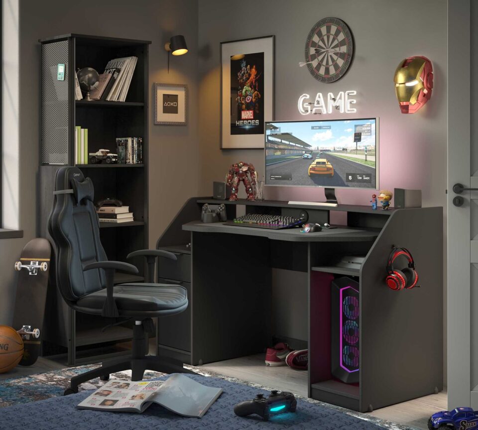 Stol Gamer v sobi