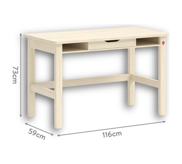 Pisalna miza Montes 116 cm s predalom