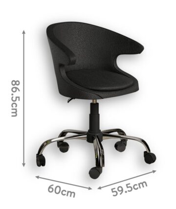 Pisalni stol Black Pearl