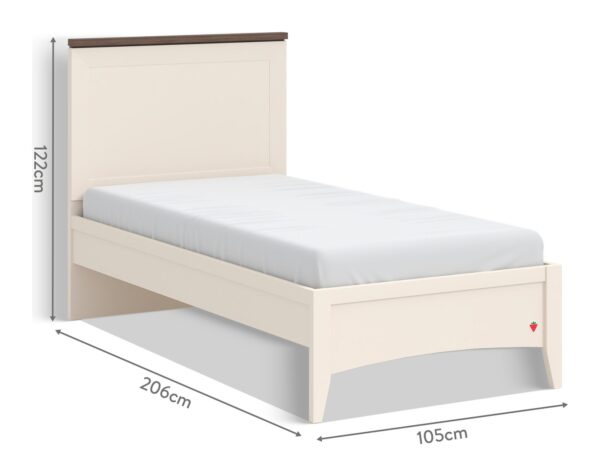 Krevet Lapel, 100 x 200 ili 120 x 200 cm