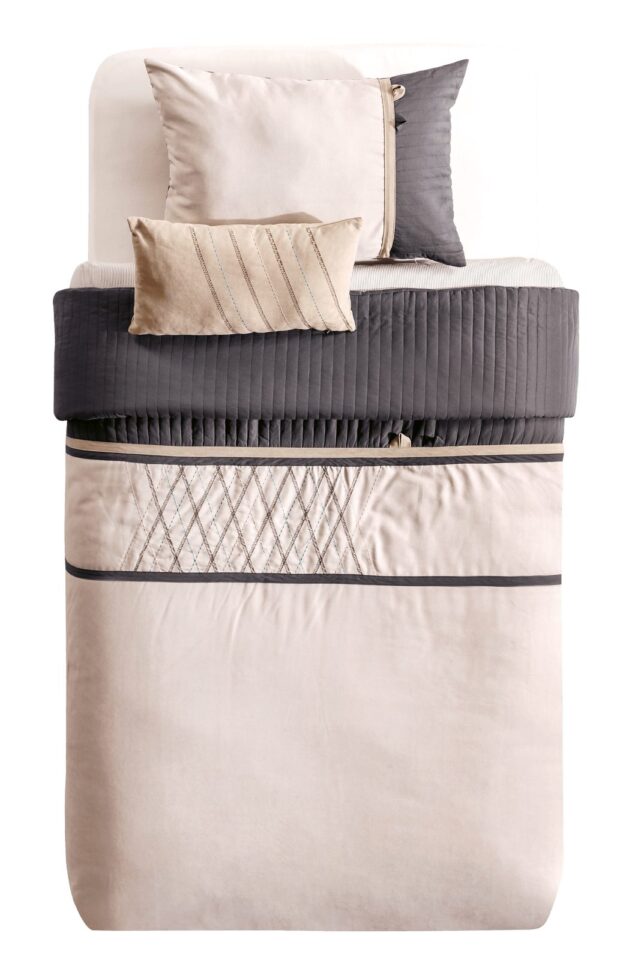 Pregrinjalo Cool v kamnito bež in antracitni barvi
