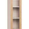 Ozka vitrina Simple, Hrast