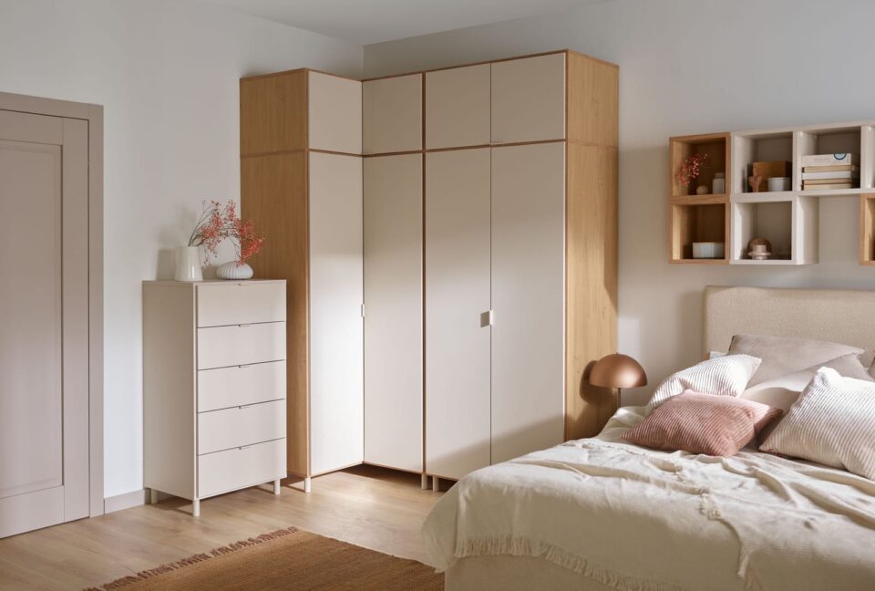 Nadgradnja za kotno omaro Simple v sobi