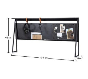 Študijska enota Dark Metal 134 cm