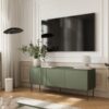 Dnevna soba Tresse: TV omarica in komoda, zelena
