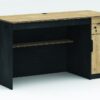 Večja pisalna miza Black 138 cm