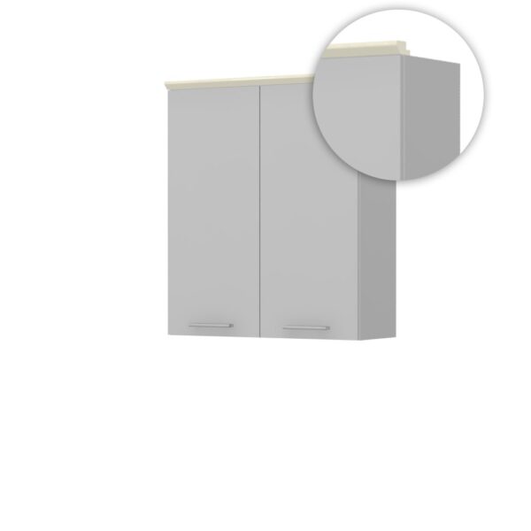 Venec za zgornje omarice Modern ZL140/3, dolžina 140 cm, izrez izdelka